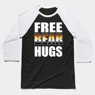Free Bear Hugs LGBTQ Baseball T-Shirt